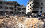 The Tel Aviv apartment building destroyed in an Iranian strike on February 28, 2026, killing one person, is next to one of the city's historic Bauhaus structures (Bauhaus Center)